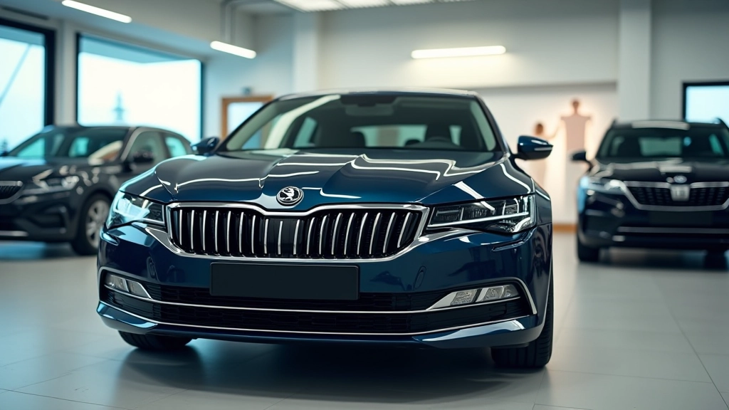 Skoda Superb hibridinis automobilis