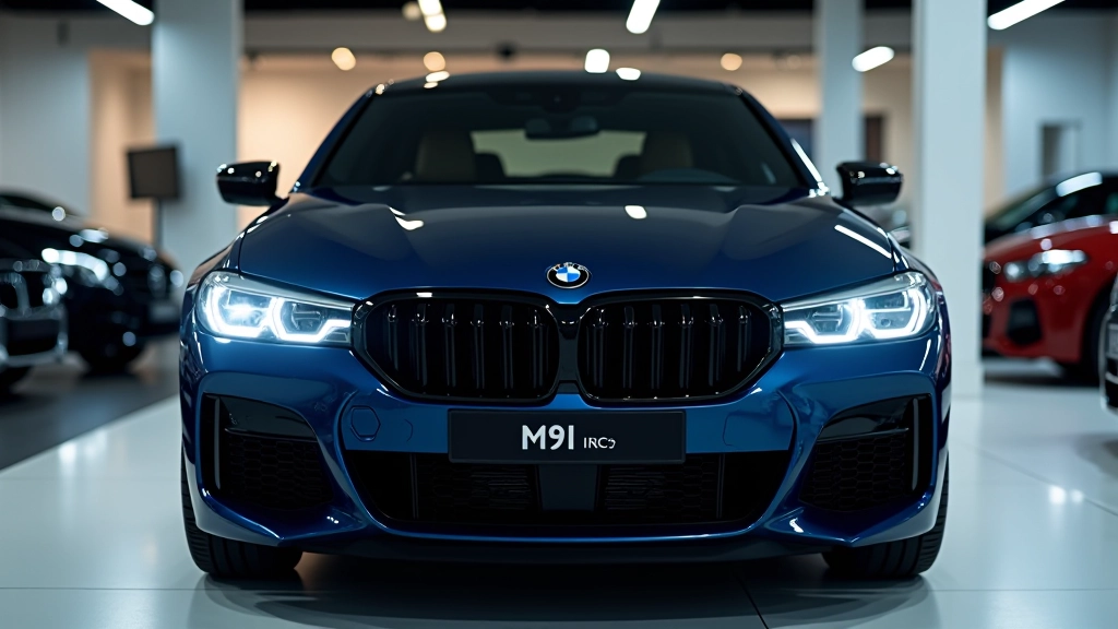BMW iX M60 iš priekio, agresyvus dizainas, LED žibintų sistema, M Performance paketas, dinamiškas nuotrauka