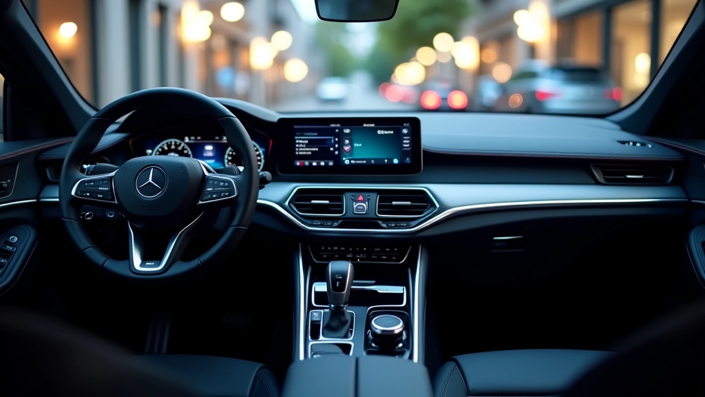 Audi Q6 e-tron vidinis kabina, skaitmeninės ekranai, modernūs valdymo elementai, premium interjeras