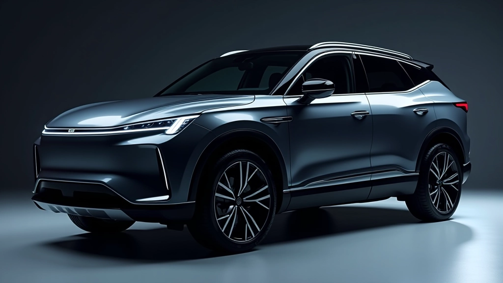 Audi Q6 e-tron šoninis profilis, modernūs LED žibintai, šiuolaikinės linijos, dirbtinis šviesos efektas